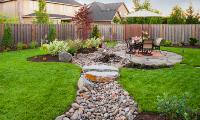 River Rock Landscaping Ideas, Is River Rock Good For Landscaping