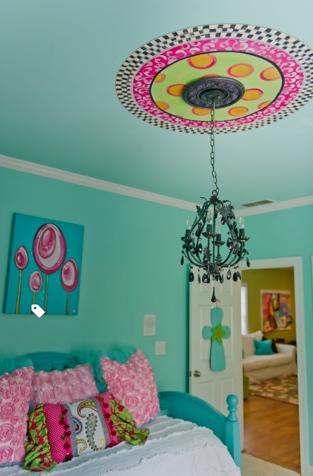 turquoise room decoration