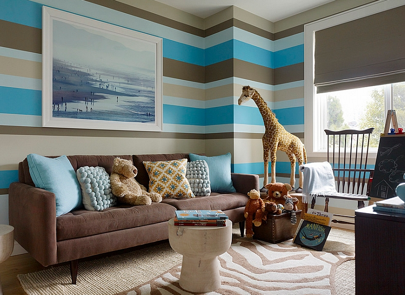 Geometric Patterns and Animal Prints to Design and Decorate a Kids’ Room