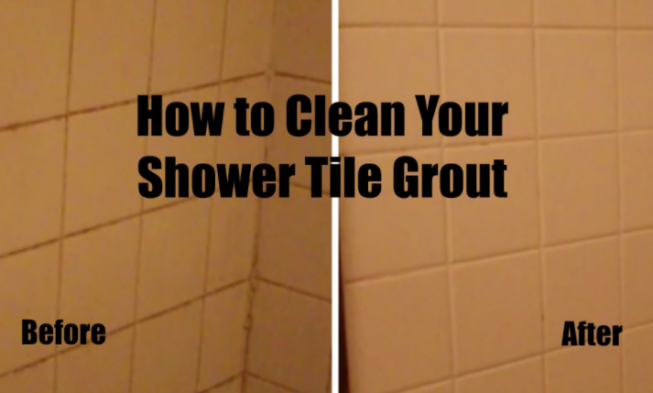 How To Clean Grout In Shower With, What To Use Clean Shower Tile And Grout