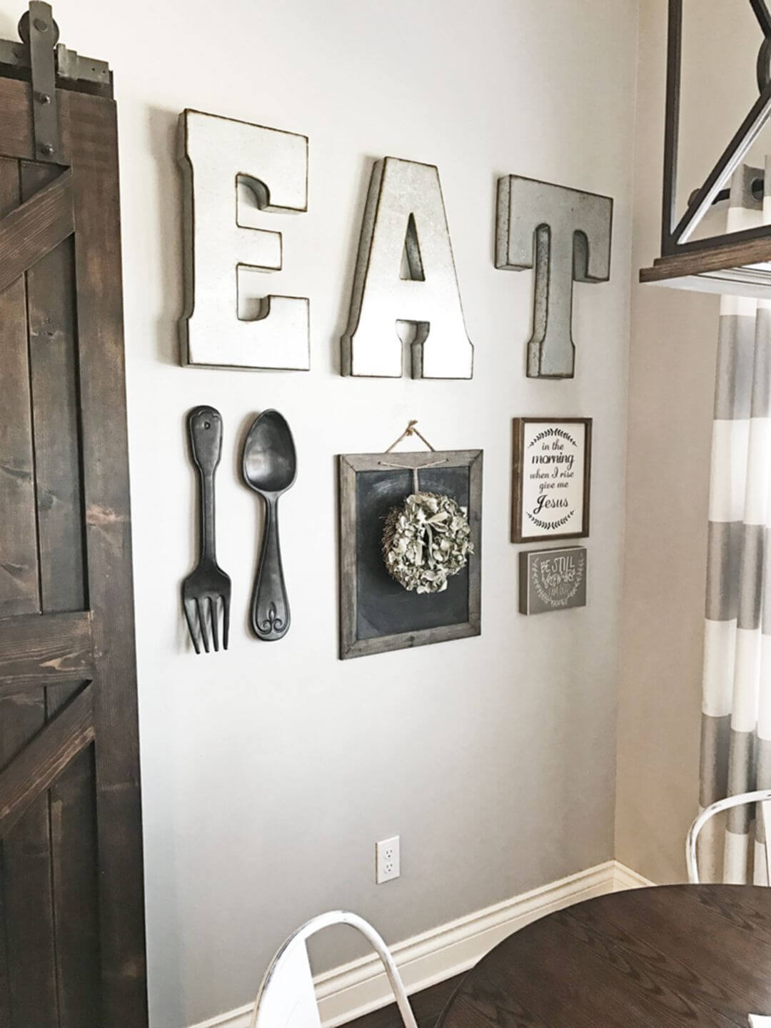 kitchen-wall-decor-ideas CAPITAL fonts