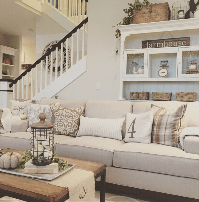 135 Best Farmhouse Living Room Decor Ideas For 2018 Home And Gardens - Modern Country Decorating Ideas For Living Rooms