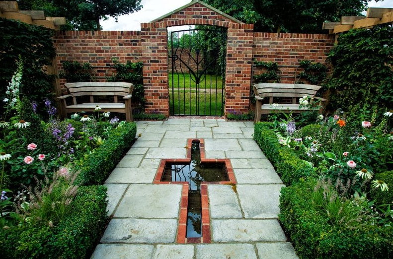 garden design ideas - All Bricked In